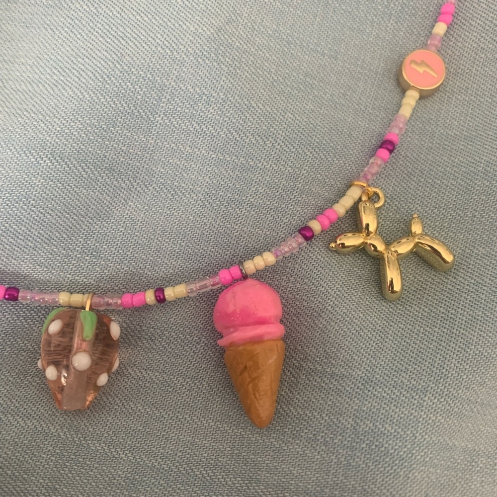Pink Favorite Things Treasure Necklace